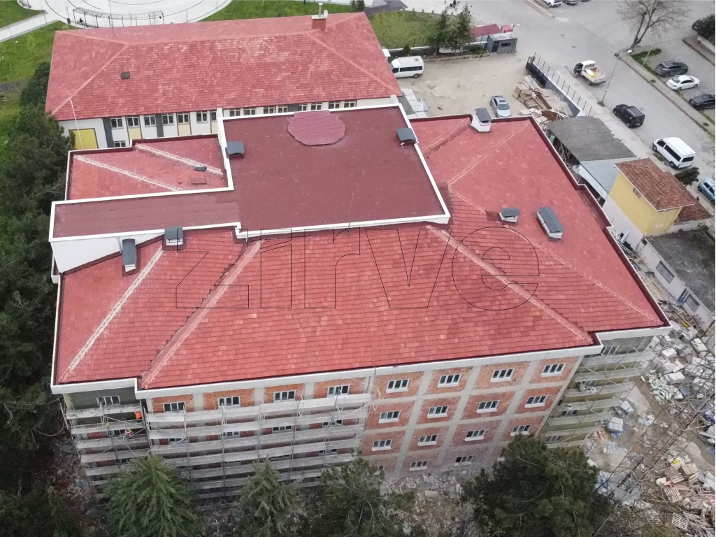 Avc İnşaat Seyfi Demirsoy İlköğretim Okulu Kiremit ve Membran İşçiliği